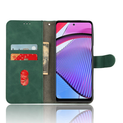 For Motorola Moto G Power 5G PU Leather Flip Phone Case Skin-touch Folio Wallet Cover Stand