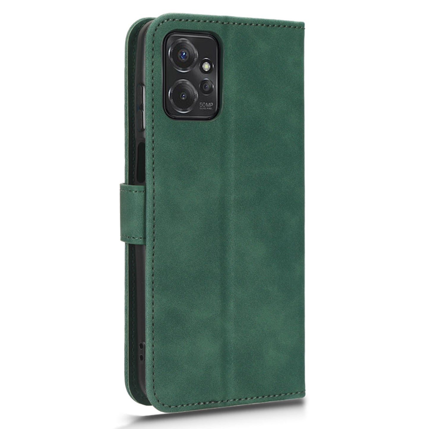 For Motorola Moto G Power 5G PU Leather Flip Phone Case Skin-touch Folio Wallet Cover Stand