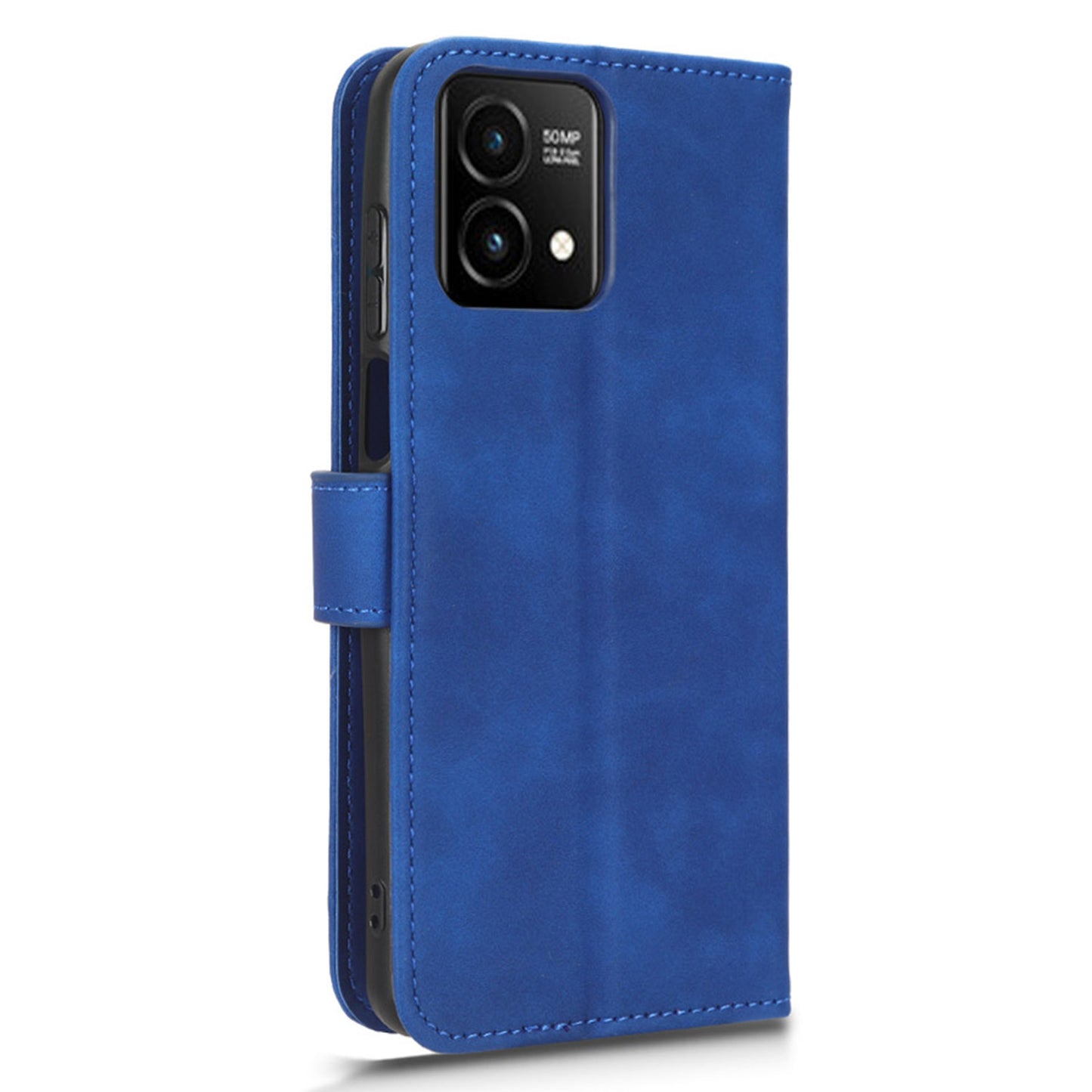 For Motorola Moto G Stylus 5G (2023) PU Leather Stand Protective Case Skin-touch Wallet Flip Phone Cover