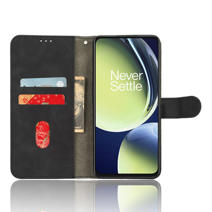 Phone Wallet Case for OnePlus Nord CE 3 Lite 5G / Nord N30 5G , PU Leather Skin-touch Protective Stand Phone Cover