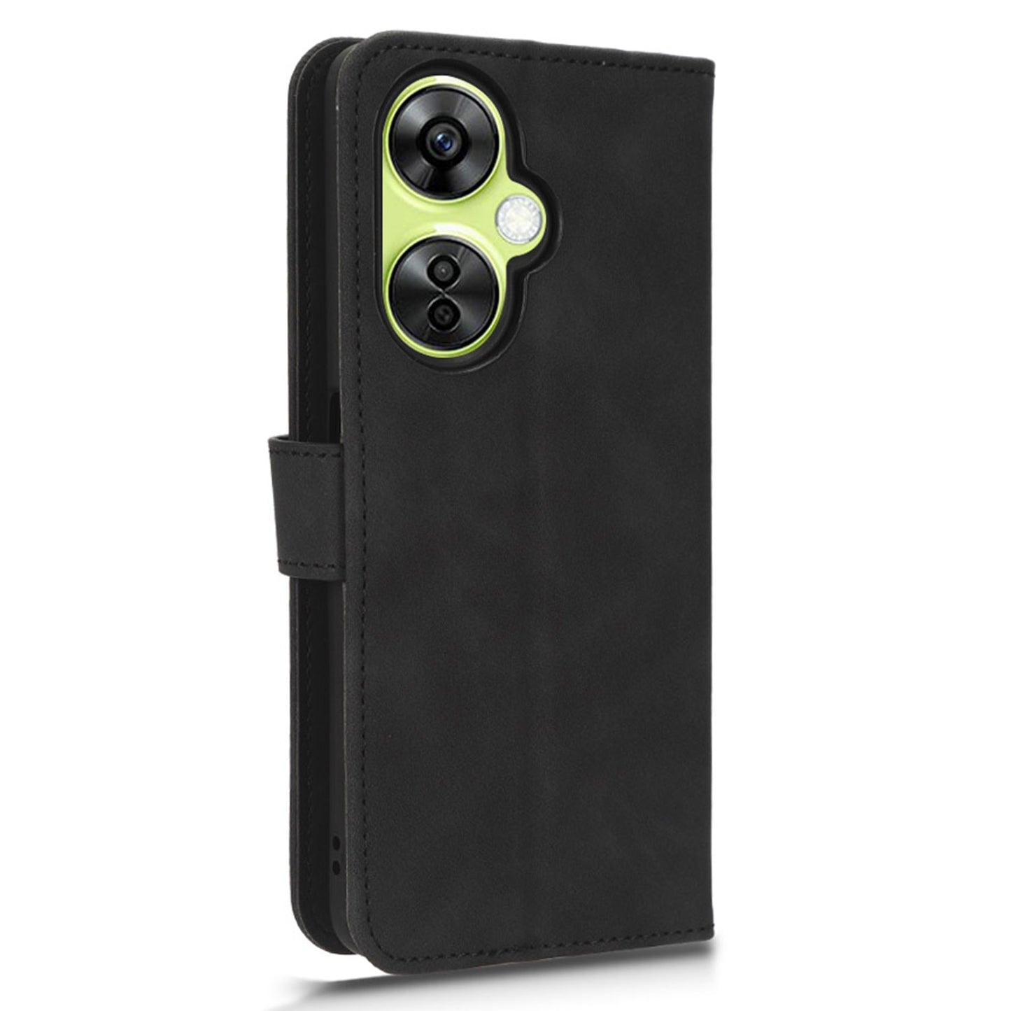 Phone Wallet Case for OnePlus Nord CE 3 Lite 5G / Nord N30 5G , PU Leather Skin-touch Protective Stand Phone Cover