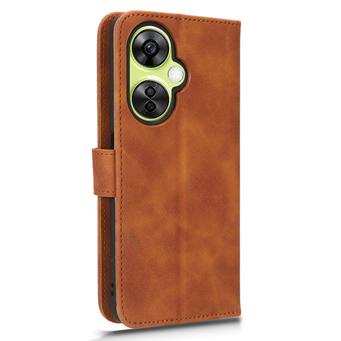 Phone Wallet Case for OnePlus Nord CE 3 Lite 5G / Nord N30 5G , PU Leather Skin-touch Protective Stand Phone Cover