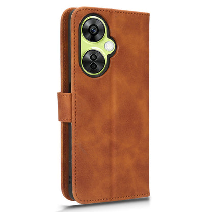 Phone Wallet Case for OnePlus Nord CE 3 Lite 5G / Nord N30 5G , PU Leather Skin-touch Protective Stand Phone Cover