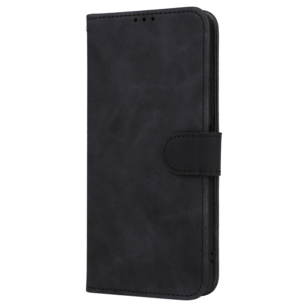 For vivo iQOO Z7 5G Skin-touch Leather Phone Case Wallet Stand Folio Flip Cover