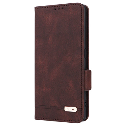 For Oppo Find X6 Pro PU Leather Wallet Phone Case Hardware Decor Folding Stand Cover