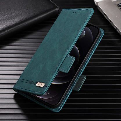 For Oppo Find X6 Pro PU Leather Wallet Phone Case Hardware Decor Folding Stand Cover