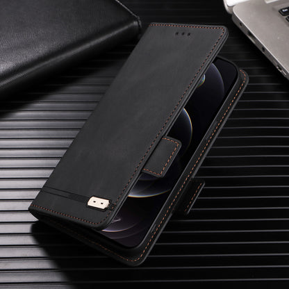 For Oppo Find X6 Pro PU Leather Wallet Phone Case Hardware Decor Folding Stand Cover