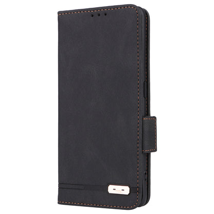 For Oppo Find X6 Pro PU Leather Wallet Phone Case Hardware Decor Folding Stand Cover