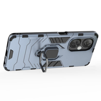 For OnePlus Nord CE 3 Lite 5G / Nord N30 5G Ring Kickstand Phone Case TPU+PC Anti-Scratch Shockproof Cover