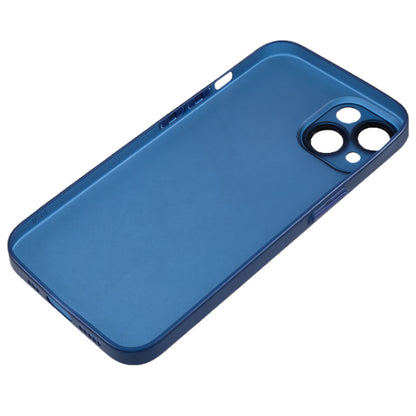 For iPhone 14 Plus Shockproof Case Anti-Drop Matte TPU Phone Cover with Metal Camera Lens Frame