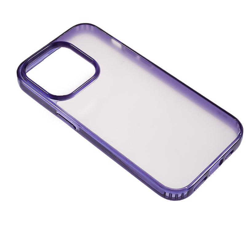 For iPhone 13 Pro Max 6.7 inch Smooth Matte Phone Cover TPU + Acrylic Non-Slip Shockproof Cover