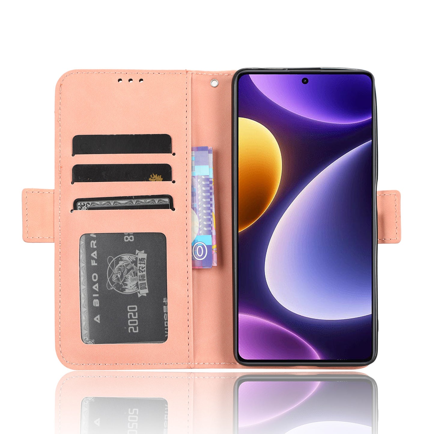 For Xiaomi Redmi Note 12 Turbo 5G / Poco F5 5G Leather Wallet Phone Case Multiple Card Slots Stand Phone Cover