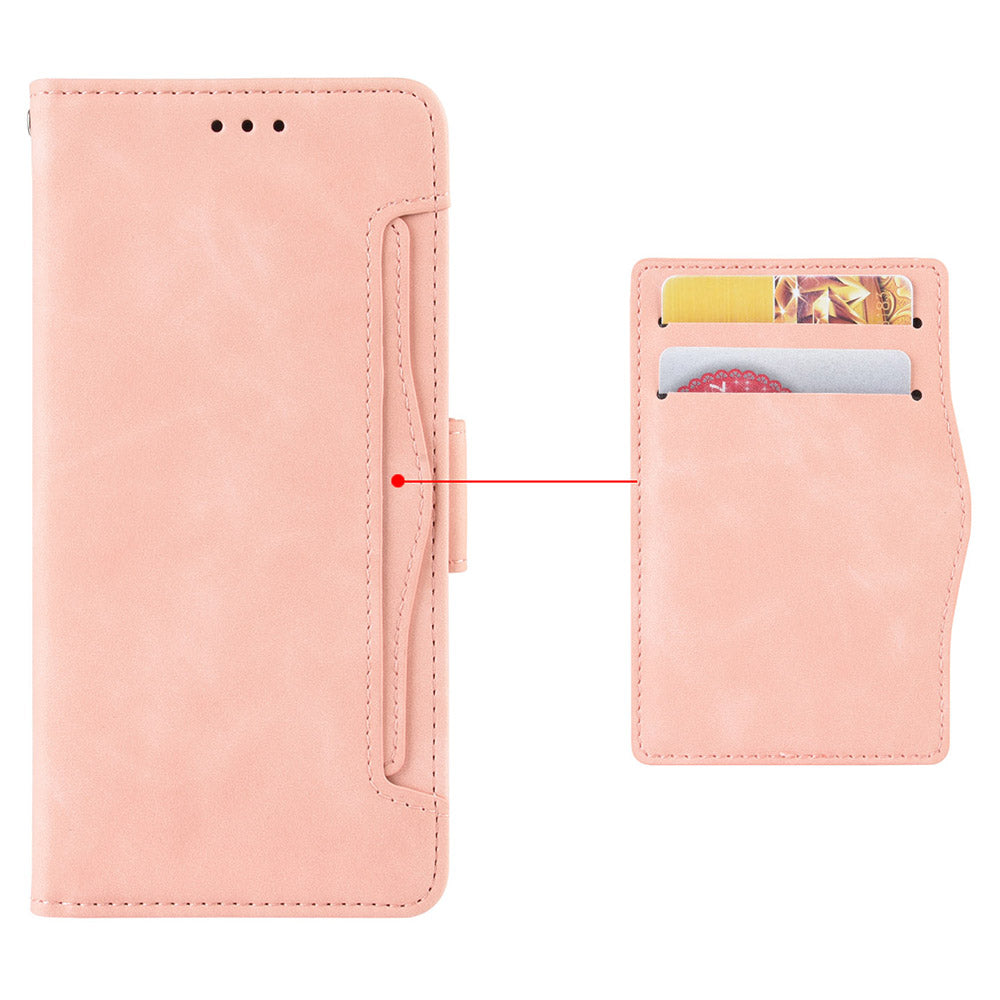 For Xiaomi Redmi Note 12 Turbo 5G / Poco F5 5G Leather Wallet Phone Case Multiple Card Slots Stand Phone Cover