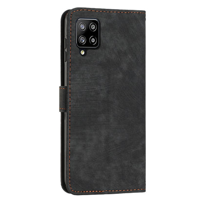 For Samsung Galaxy A22 4G (EU Version) / M32 (India Version) / M32 (Global Version) 4G / F22 / M22 Case PU Leather Phone Cover