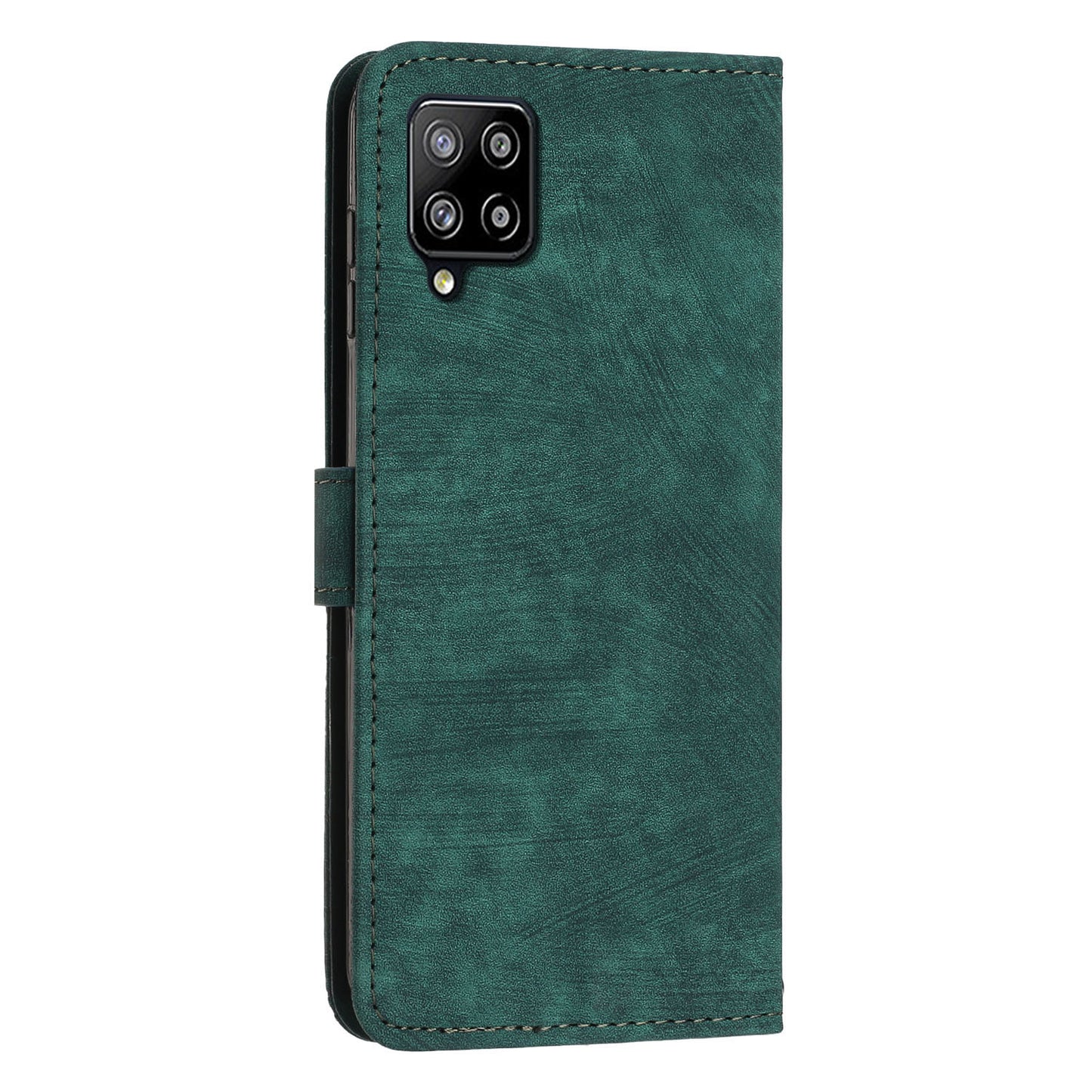 For Samsung Galaxy A22 4G (EU Version) / M32 (India Version) / M32 (Global Version) 4G / F22 / M22 Case PU Leather Phone Cover