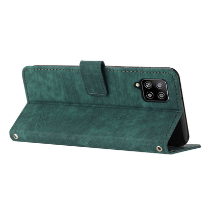 For Samsung Galaxy A22 4G (EU Version) / M32 (India Version) / M32 (Global Version) 4G / F22 / M22 Case PU Leather Phone Cover