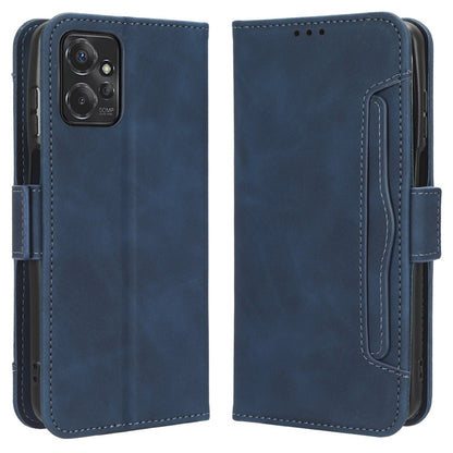 Multiple Card Slots Phone Case for Motorola Moto G Power 5G , PU Leather Stand Wallet Cover