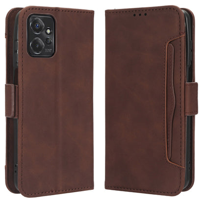 Multiple Card Slots Phone Case for Motorola Moto G Power 5G , PU Leather Stand Wallet Cover