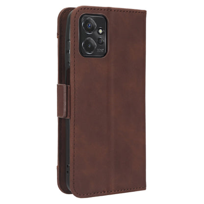 Multiple Card Slots Phone Case for Motorola Moto G Power 5G , PU Leather Stand Wallet Cover