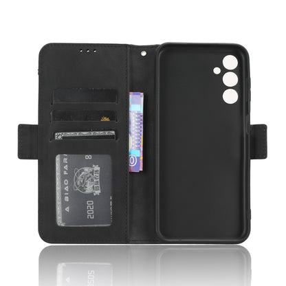 Wallet PU Leather Case for Samsung Galaxy M14 5G , Multiple Card Slots Phone Stand Cover