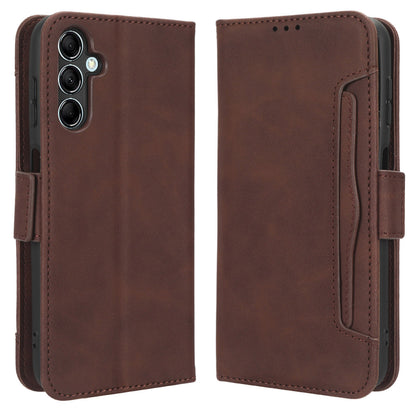 Wallet PU Leather Case for Samsung Galaxy M14 5G , Multiple Card Slots Phone Stand Cover