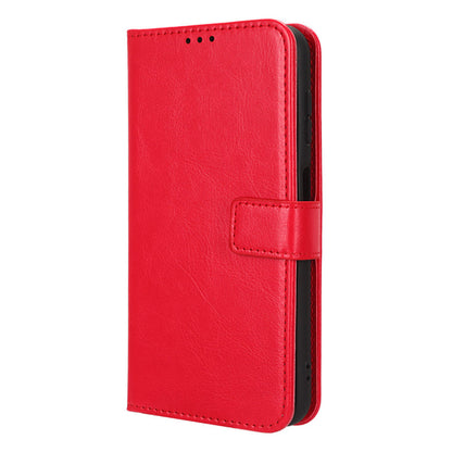 For Samsung Galaxy M14 5G Shockproof Leather Phone Case Wallet Crazy Horse Texture Phone Stand Cover