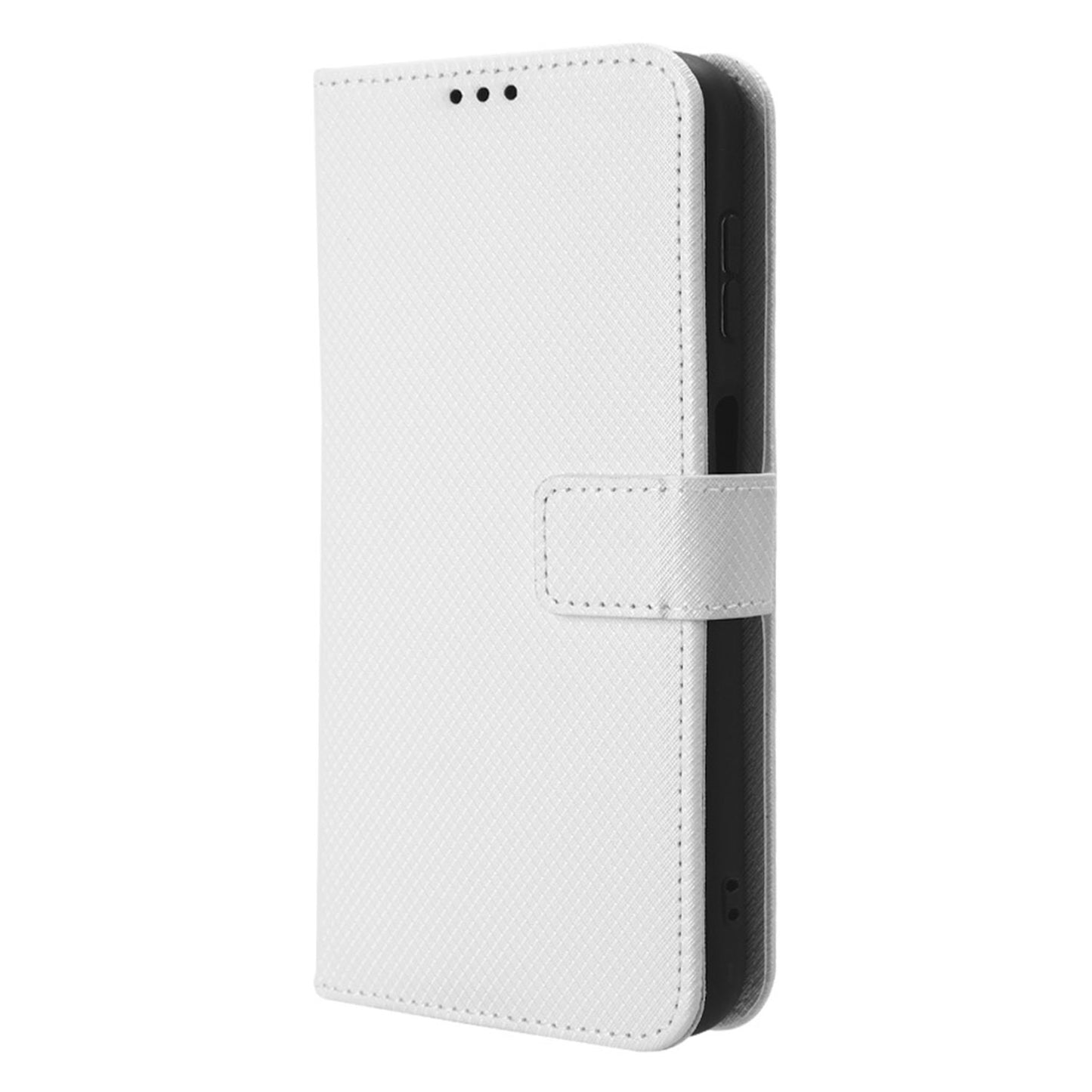 For Samsung Galaxy M14 5G Phone Leather Case Diamond Texture Stand Wallet Cell Phone Cover