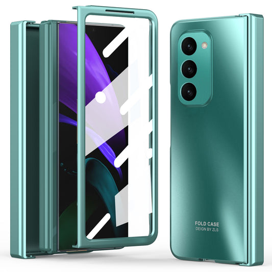 Hard PC Phone Case for Samsung Galaxy Z Fold2 5G Anti-Drop Protective Phone Shell Cover with Screen Film