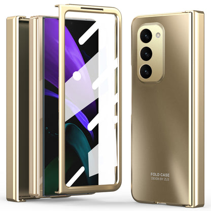 Hard PC Phone Case for Samsung Galaxy Z Fold2 5G Anti-Drop Protective Phone Shell Cover with Screen Film