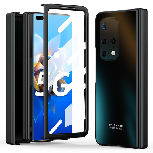 Phone Case for Huawei Mate X2 Anti-Drop Hard PC Protective Phone Shell Cover with Screen Film