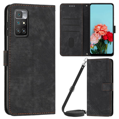 For Xiaomi Redmi Note 11 4G (MediaTek) / Redmi 10 2022 4G / Redmi 10 4G (2021) / Redmi 10 Prime Phone Leather Case Wallet Stand Cover