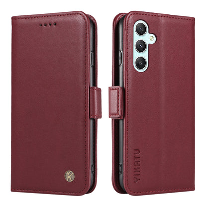 YIKATU YK-003 PU Leather Flip Cover for Samsung Galaxy A34 5G Phone Case with Wallet