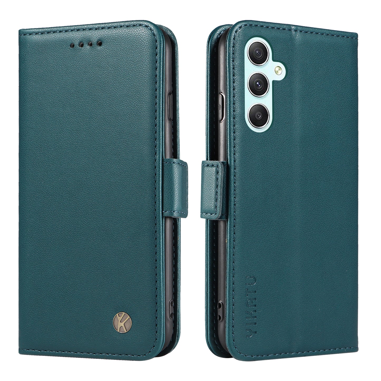 YIKATU YK-003 PU Leather Flip Cover for Samsung Galaxy A34 5G Phone Case with Wallet