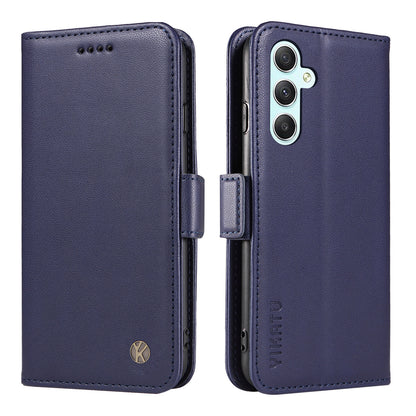 YIKATU YK-003 PU Leather Flip Cover for Samsung Galaxy A34 5G Phone Case with Wallet