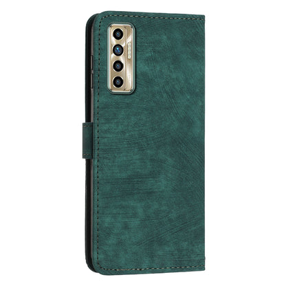 For Tecno Camon 17P / 17 Pro Anti-Scratch PU Leather Wallet Phone Case Skin-touch Flip Stand Mobile Phone Cover
