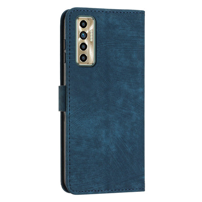 For Tecno Camon 17P / 17 Pro Anti-Scratch PU Leather Wallet Phone Case Skin-touch Flip Stand Mobile Phone Cover
