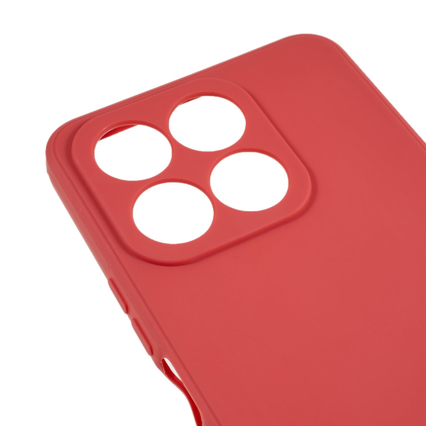 For Honor X8a 4G Soft TPU Phone Case Straight Edge Precise Cutout Camera Protection Back Cover