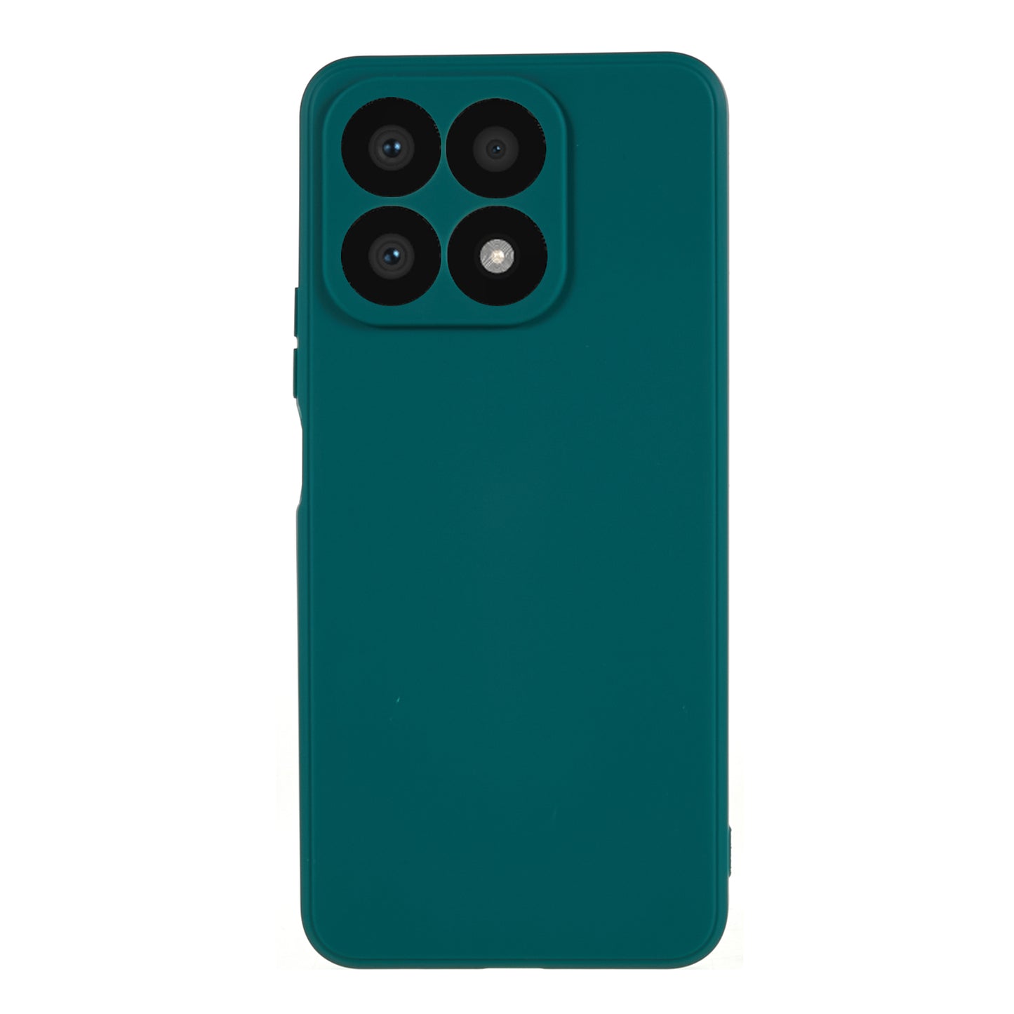 For Honor X8a 4G Soft TPU Phone Case Straight Edge Precise Cutout Camera Protection Back Cover