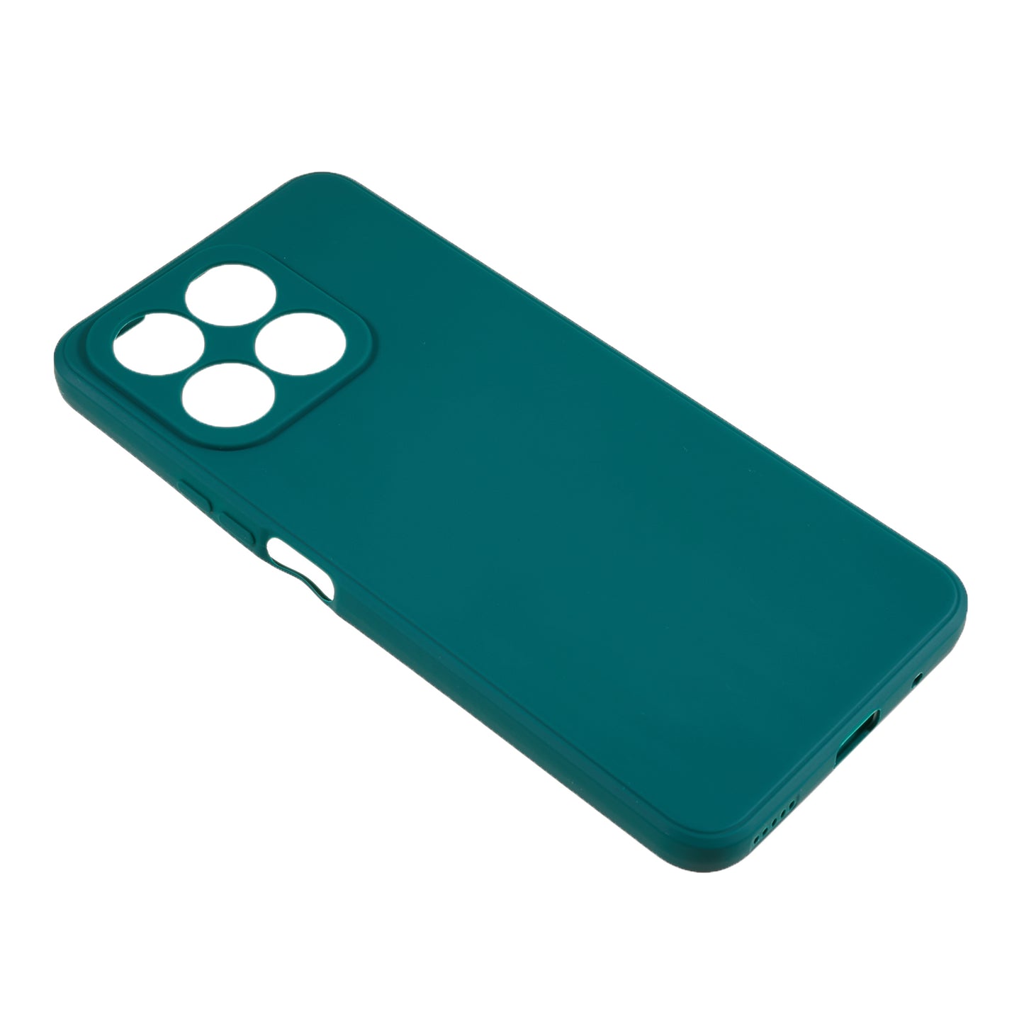 For Honor X8a 4G Soft TPU Phone Case Straight Edge Precise Cutout Camera Protection Back Cover