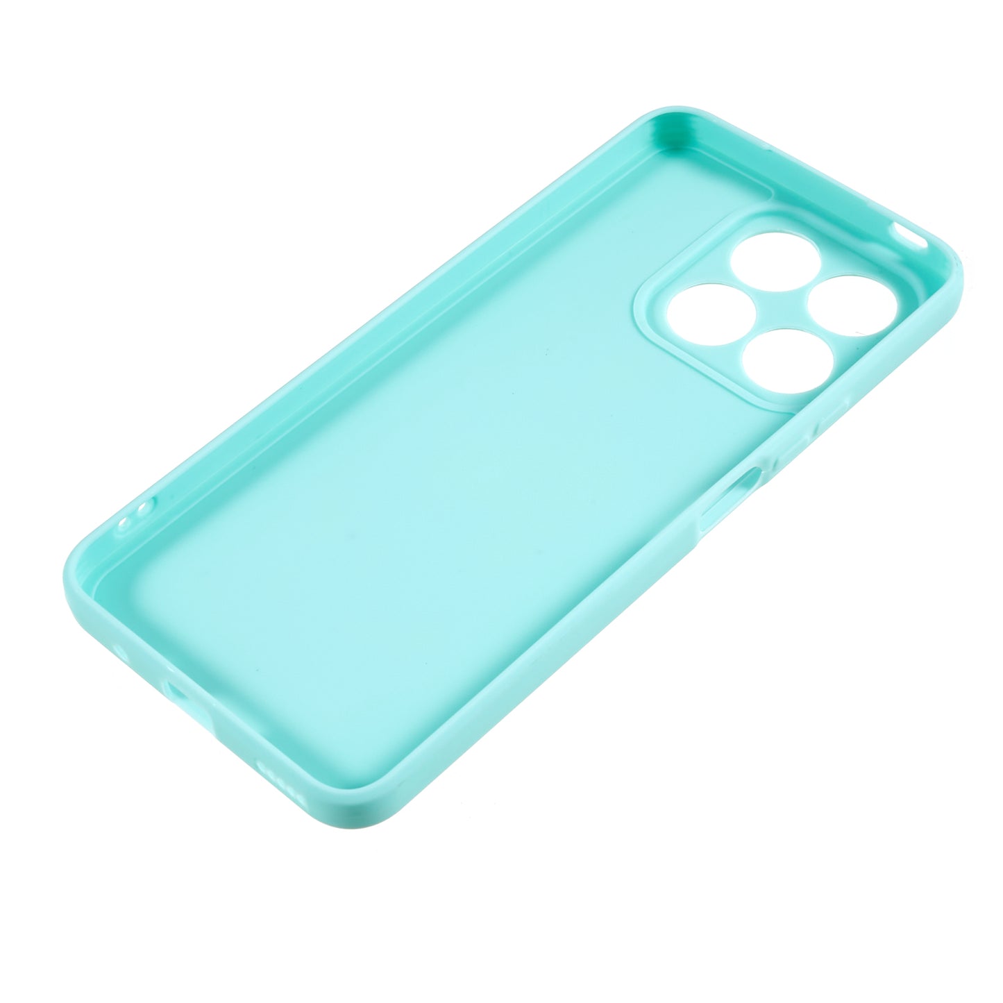 For Honor X8a 4G Soft TPU Phone Case Straight Edge Precise Cutout Camera Protection Back Cover