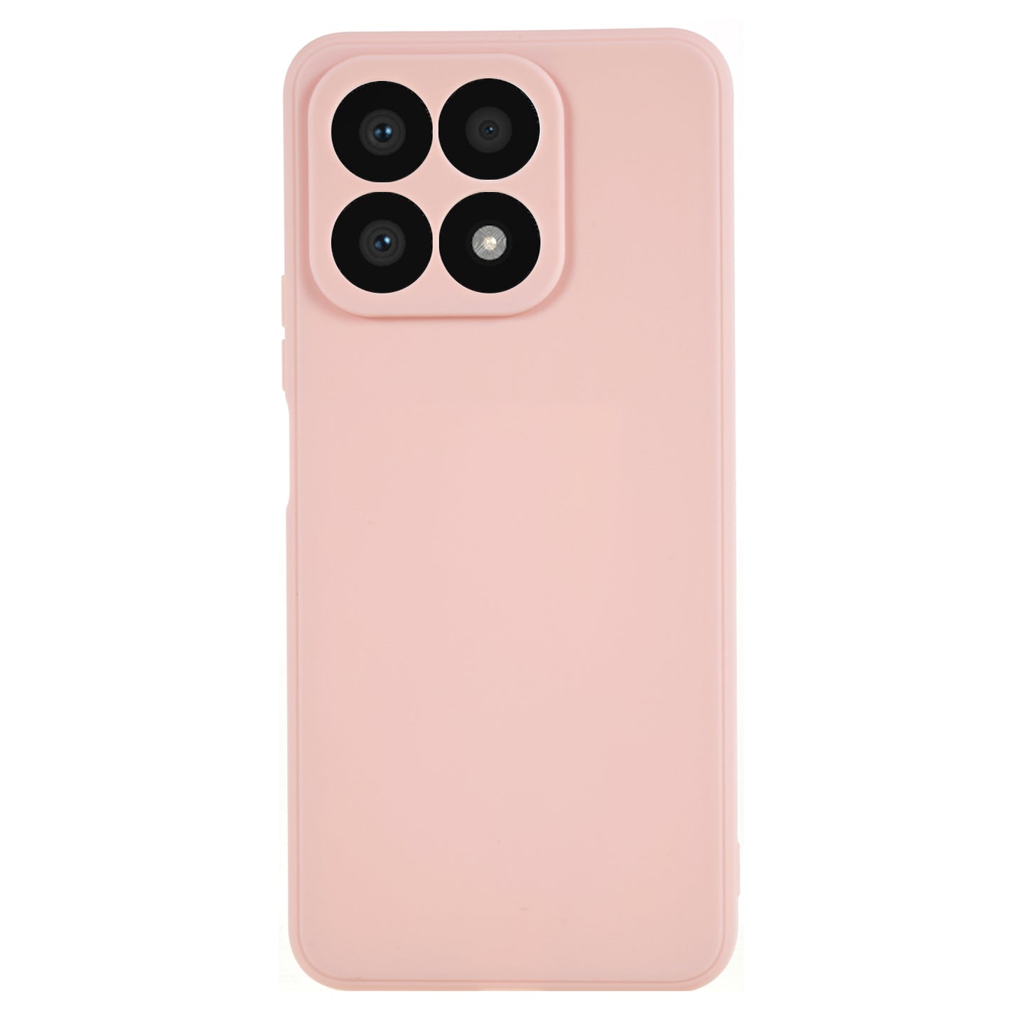 For Honor X8a 4G Soft TPU Phone Case Straight Edge Precise Cutout Camera Protection Back Cover