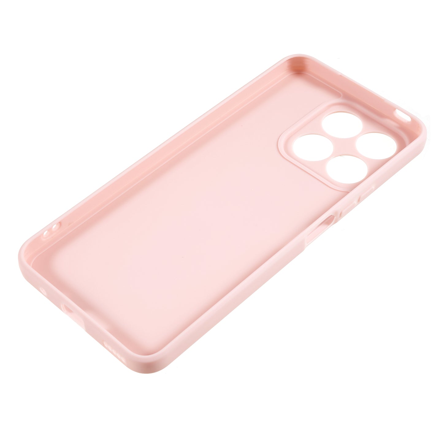 For Honor X8a 4G Soft TPU Phone Case Straight Edge Precise Cutout Camera Protection Back Cover