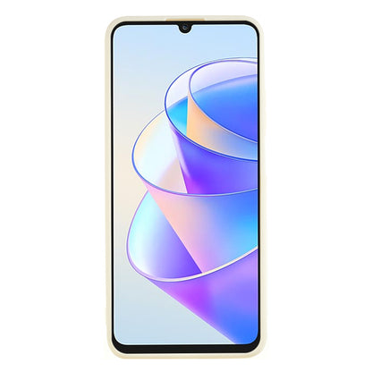 For Honor X7a 5G Straight Edge Soft TPU Anti-Fall Case Precise Cutout Shell Phone Cover