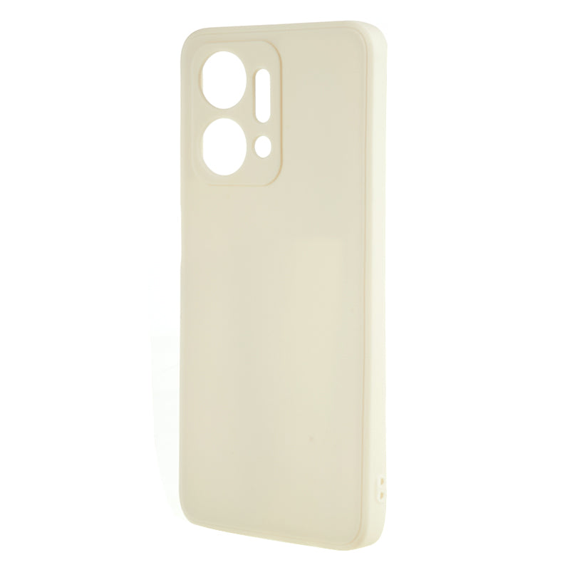 For Honor X7a 5G Straight Edge Soft TPU Anti-Fall Case Precise Cutout Shell Phone Cover