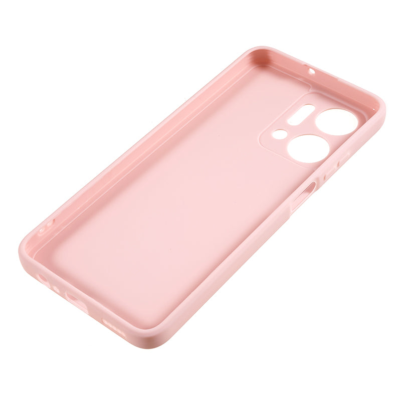 For Honor X7a 5G Straight Edge Soft TPU Anti-Fall Case Precise Cutout Shell Phone Cover