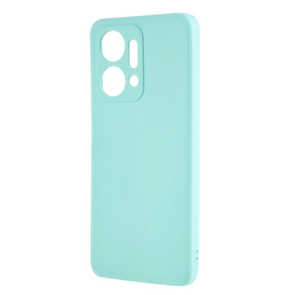For Honor X7a 5G Straight Edge Soft TPU Anti-Fall Case Precise Cutout Shell Phone Cover