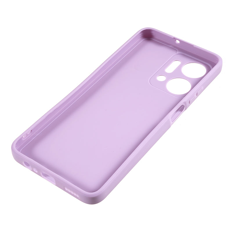 For Honor X7a 5G Straight Edge Soft TPU Anti-Fall Case Precise Cutout Shell Phone Cover