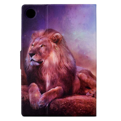 For Huawei MatePad SE 10.4-inch PU Leather Tablet Case Pattern Printing Stand Card Slot Cover
