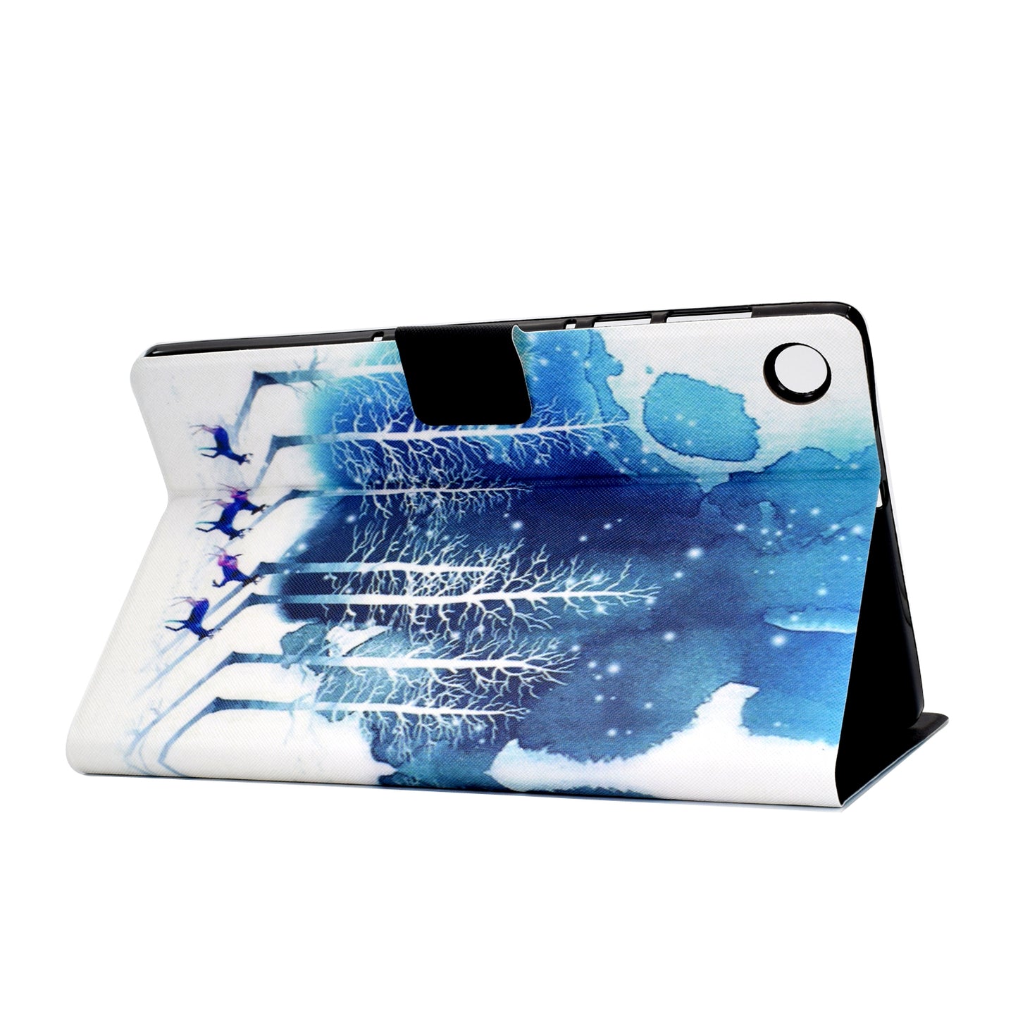 For Huawei MatePad SE 10.4-inch PU Leather Tablet Case Pattern Printing Stand Card Slot Cover
