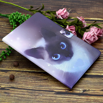 For Huawei MatePad SE 10.4-inch PU Leather Tablet Case Pattern Printing Stand Card Slot Cover